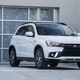 The 2019 Mitsubishi Outlander Sport, which, to everyone’s surprise, comes with a manual transmission.
